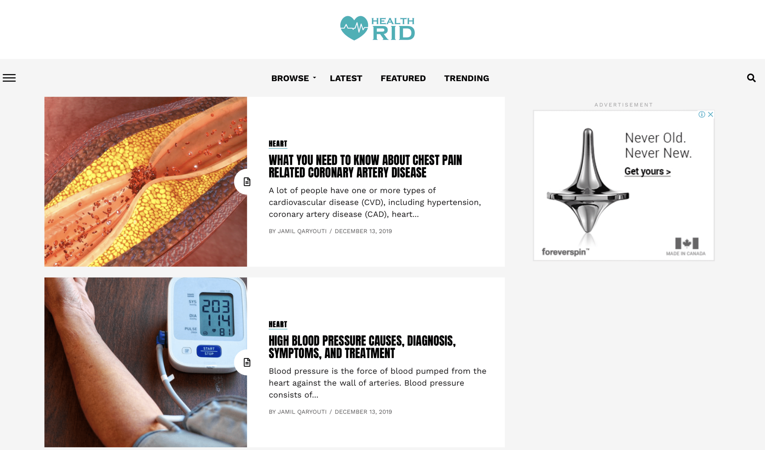 Healthrid.org Screenshot 3